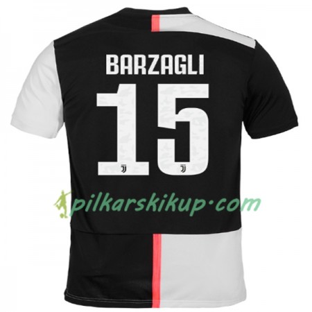 Koszulka Juventus BARZAGLI 15 Domowe 2019-20 Koszulki Piłkarskie Krótki Rękaw